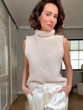 ZARA CHUNKY KNIT TOP